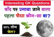 Interesting Questions: चाँद पर उगाया जाने वाला पहला पौधा कौन-सा था? 99% लोग फेल?