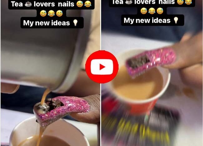 Viral Video : फैशन के इस दौर में नाखून पर बनाई ‘चाय छन्नी’, लोग बोले- कौन पीएगा ये जहरीली चाय